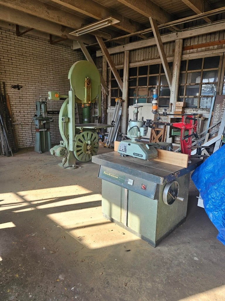 Kettingsteek freesmachine lintzaag houtbewerking, Ophalen, Nn, Gebruikt, Onbekend
