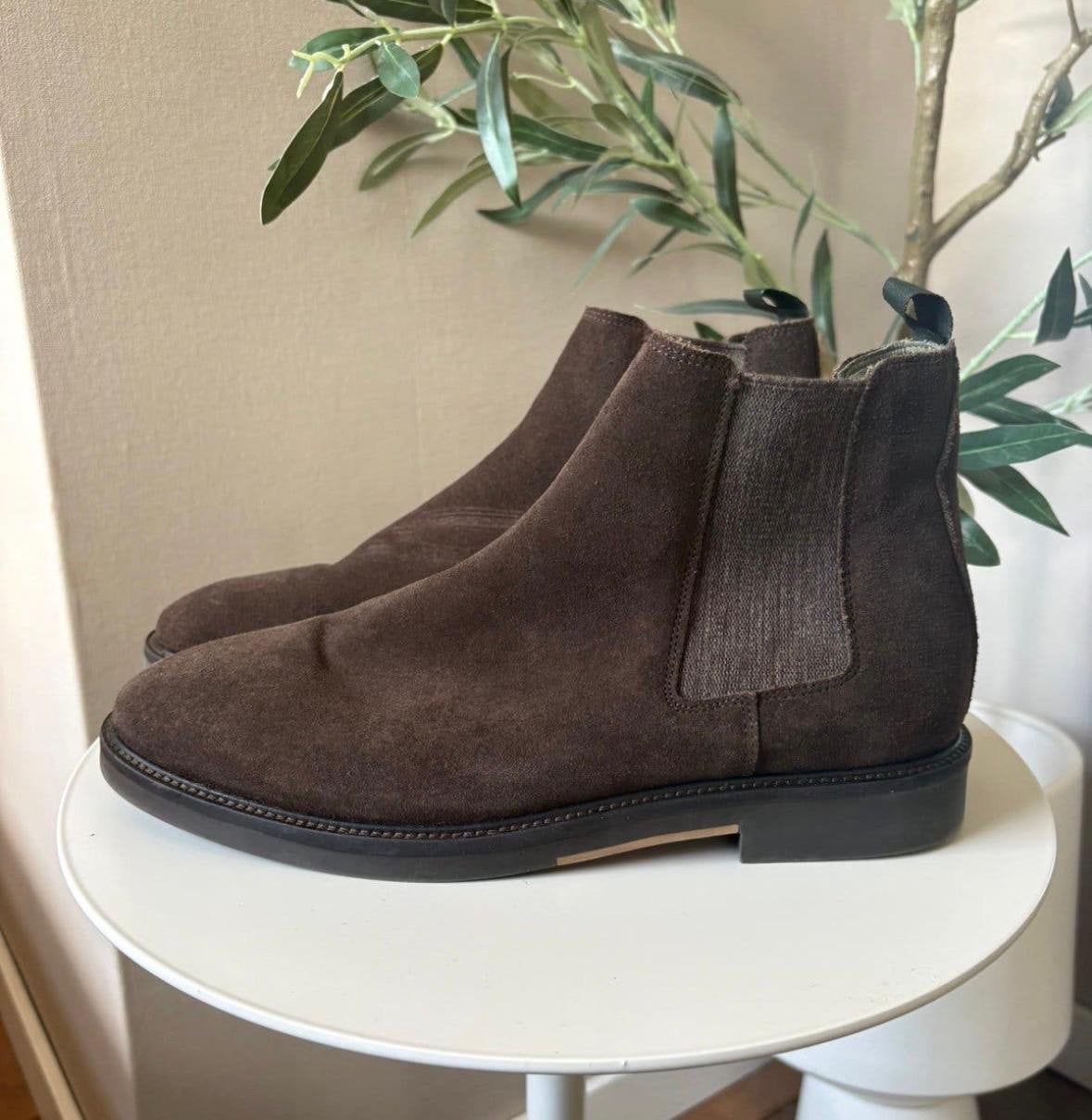 Heren laarzen Manfield maat 40, Ophalen of Verzenden, Zo goed als nieuw, Bruin, Boots