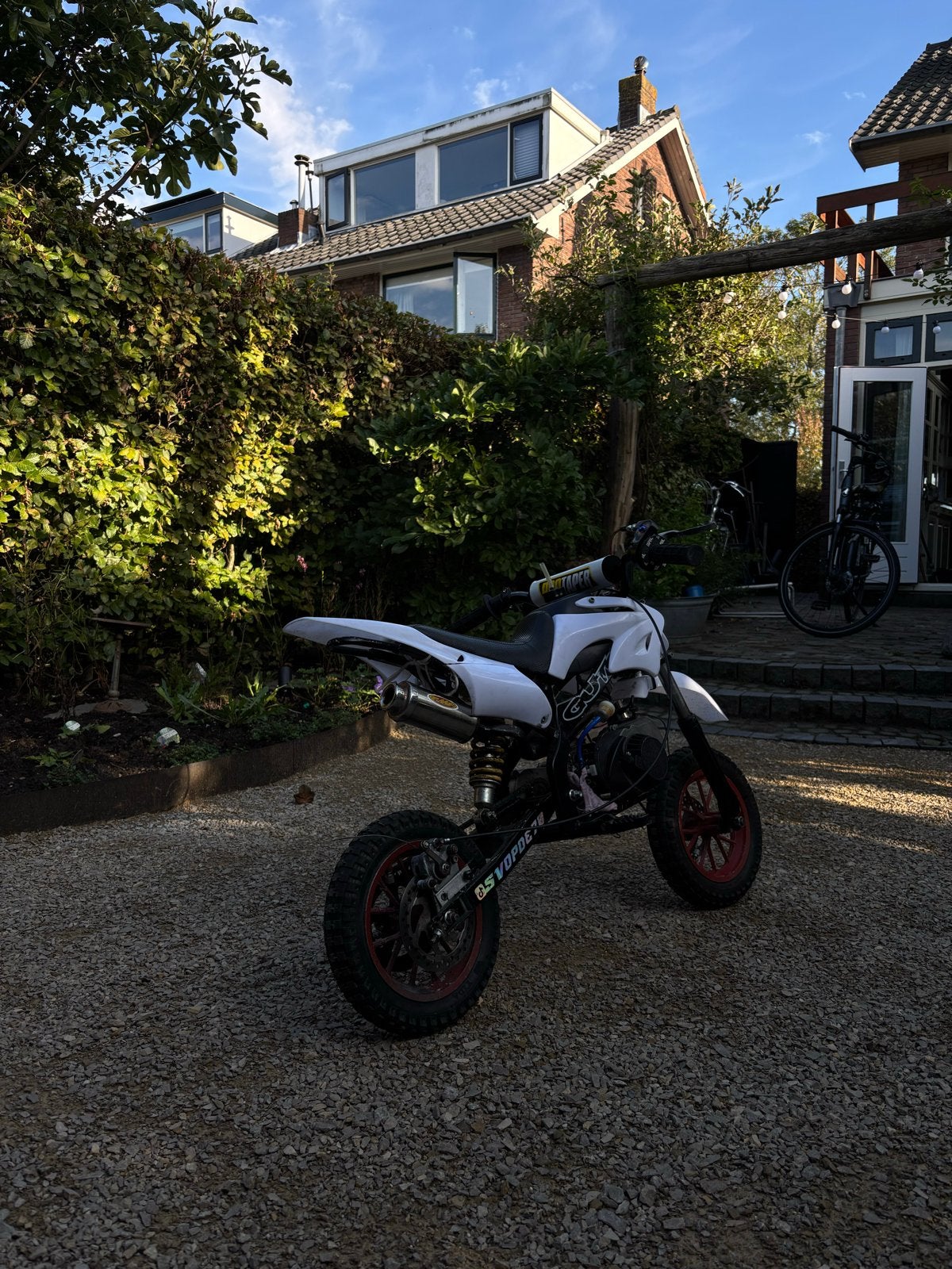 2 t minibike, Fietsen en Brommers, Ophalen, Gebruikt, 49 cc, Pitbike