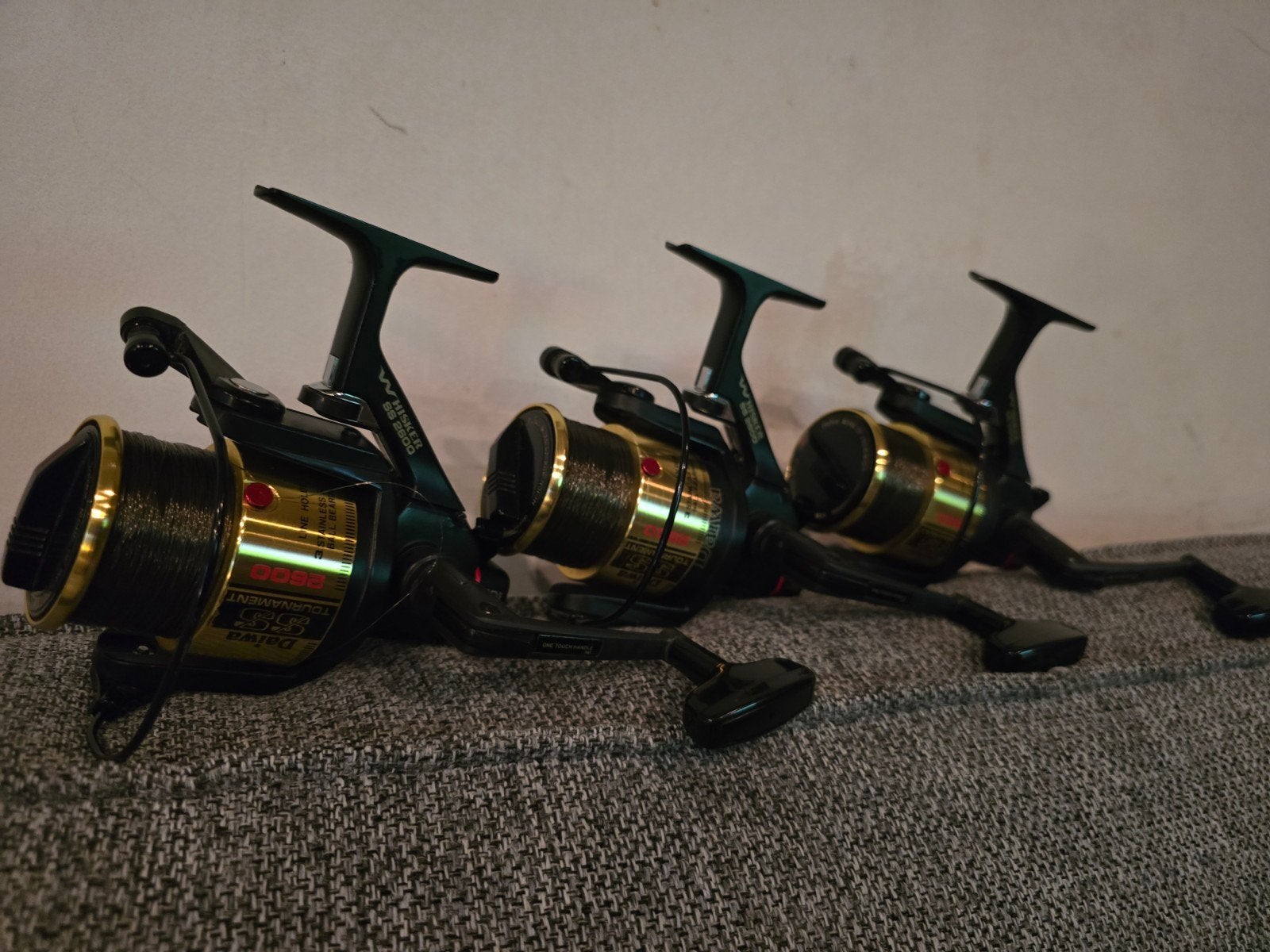 3 daiwa tournament ss2600, Ophalen of Verzenden