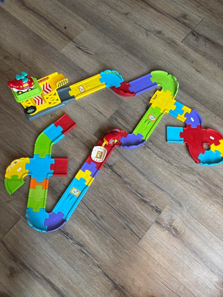 VTech Toet Toet Auto's extra wegdelen, Ophalen of Verzenden, Gebruikt, 2 tot 4 jaar