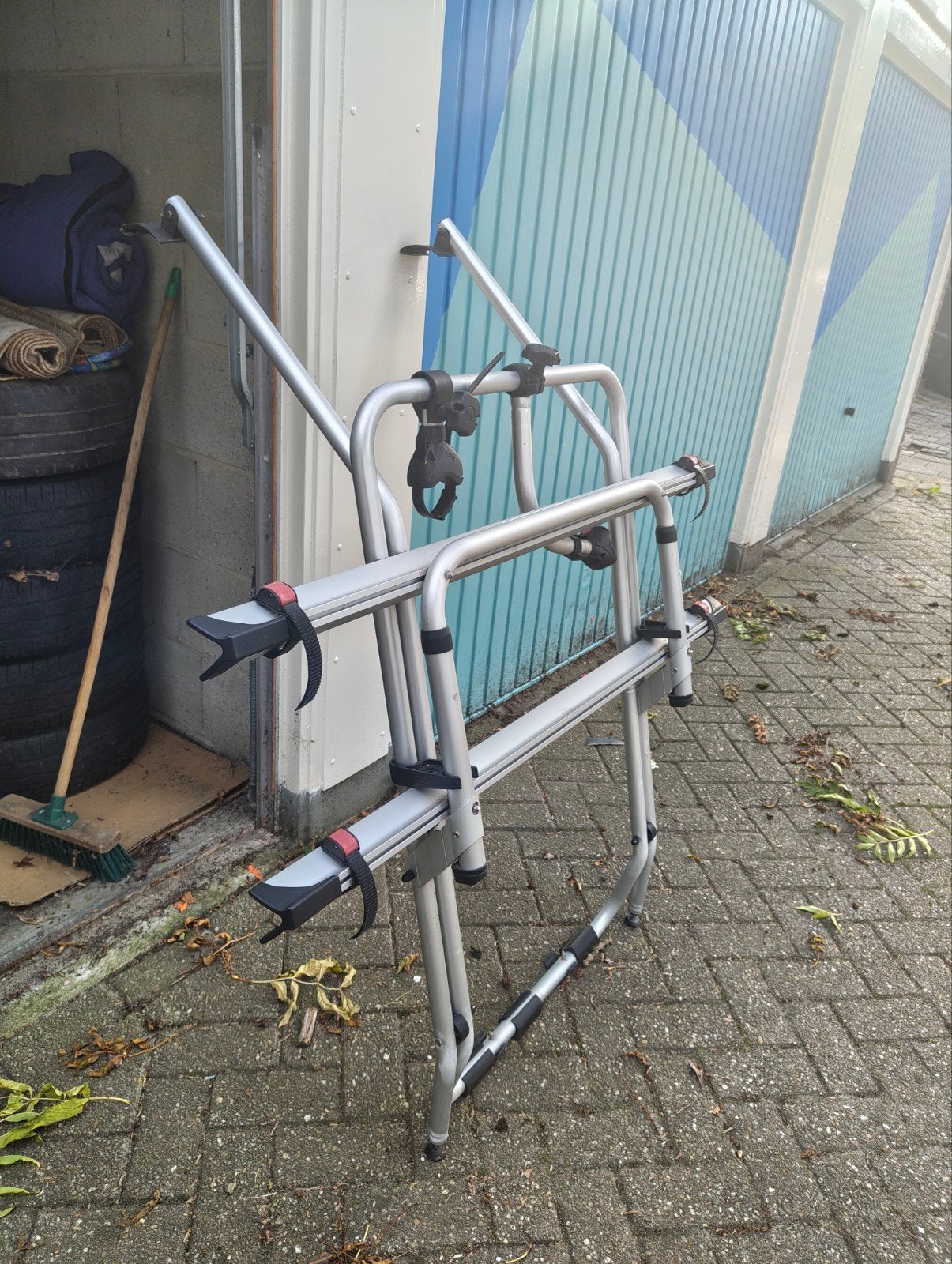 Fiamma Carry-Bike VW T4 fietsendrager, Ophalen, 2 fietsen, Gebruikt, Achterklepdrager