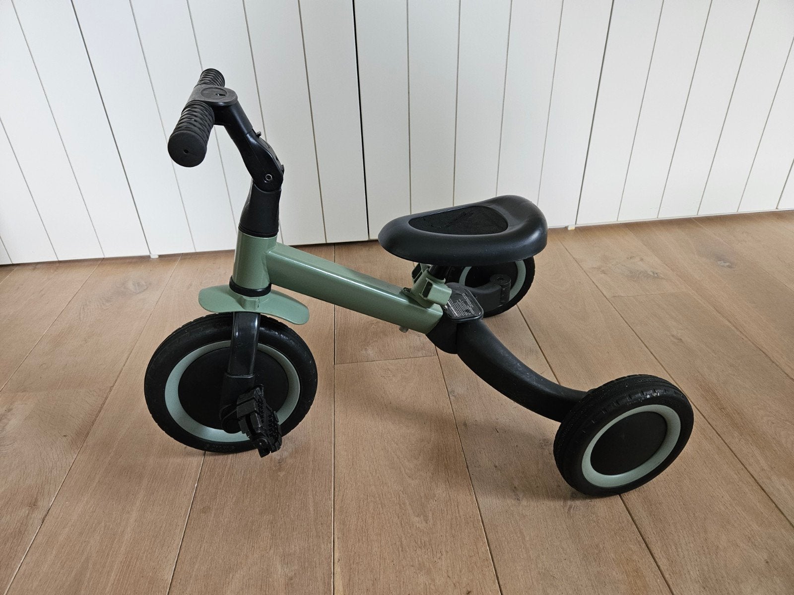 Topmark 4-in-1 driewieler/loopfiets - Groen, Ophalen, Gebruikt, Topmark