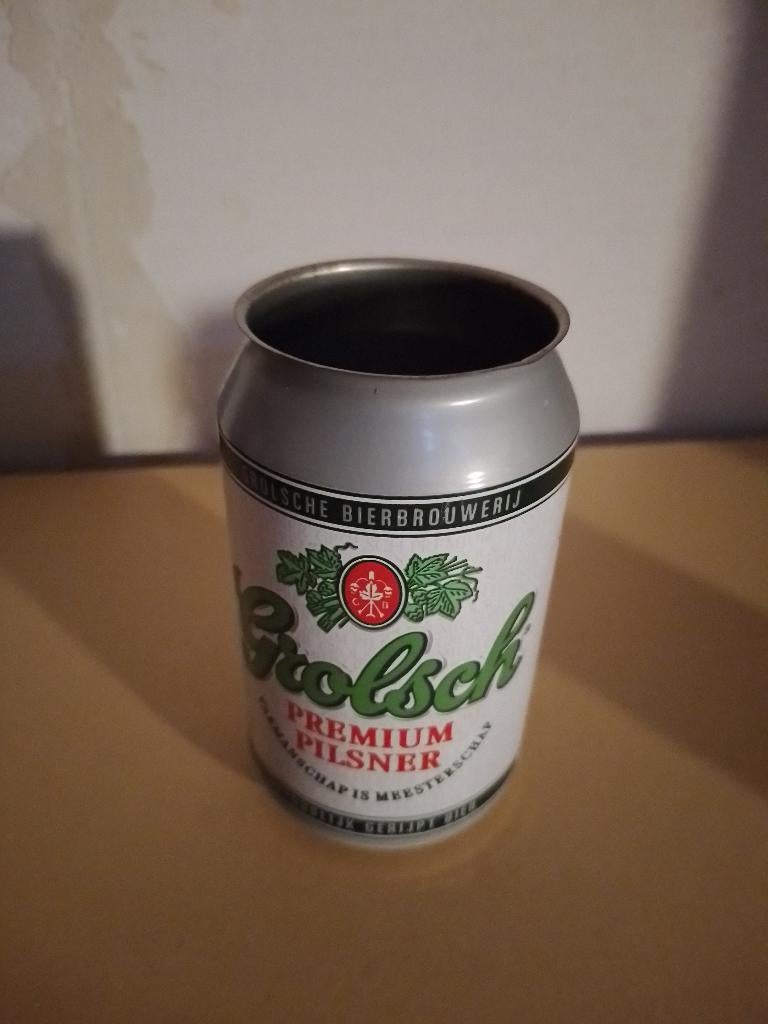 pennenbak blik Grolsch, Ophalen of Verzenden, Gebruikt, Overige typen, Grolsch