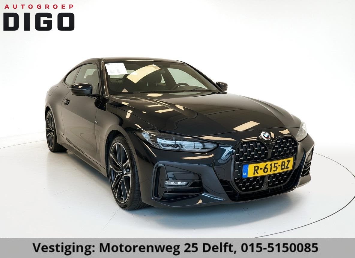 BMW 4-serie Coupé 420i High Executive M-Pakket GARANTIE TOT, Auto's, Automaat, 1998 cc, Gebruikt, Origineel Nederlands