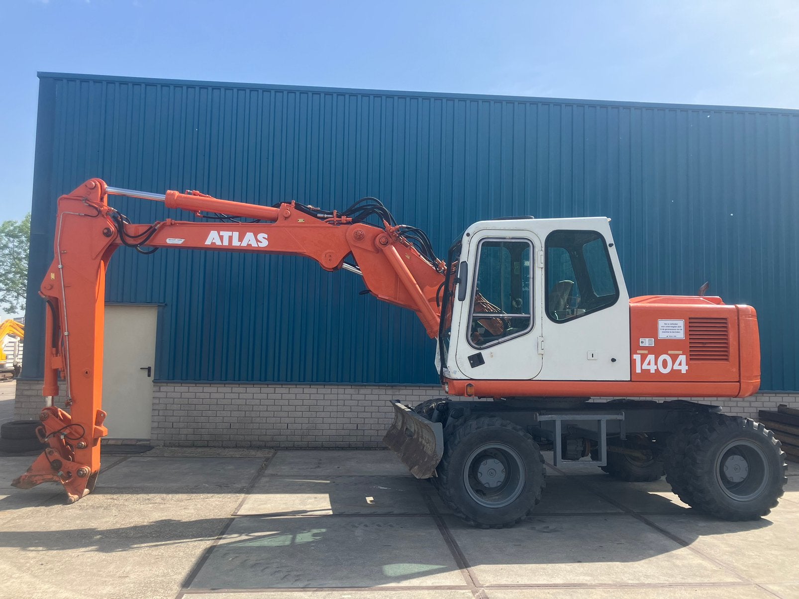 Mobiele kraan Atlas 1404, Zakelijke goederen, Machines en Bouw | Kranen en Graafmachines, Ophalen, Graafmachine
