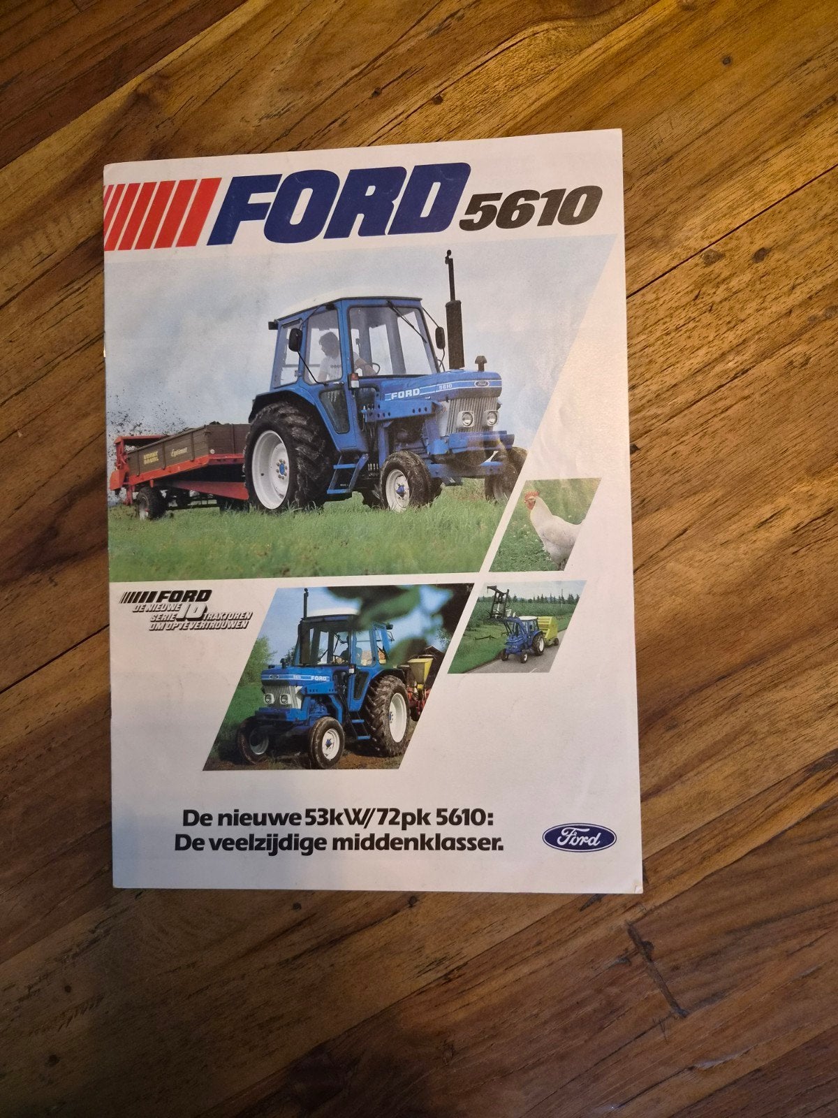 tractor folder Ford 5610, Ophalen of Verzenden