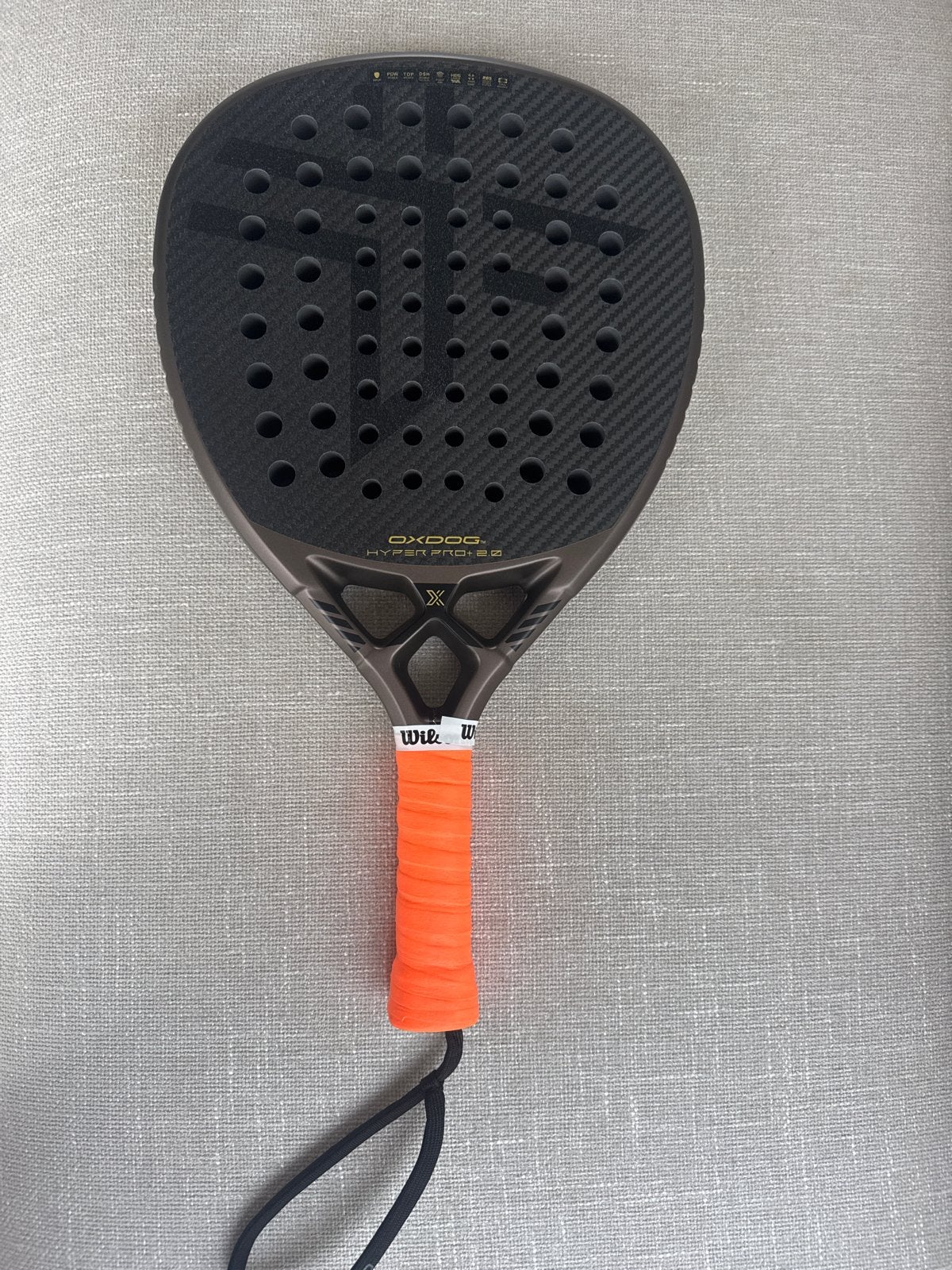 Oxdog hyperpro + 2.0 Padelracket - nieuw, Ophalen, Zo goed als nieuw, Padelracket