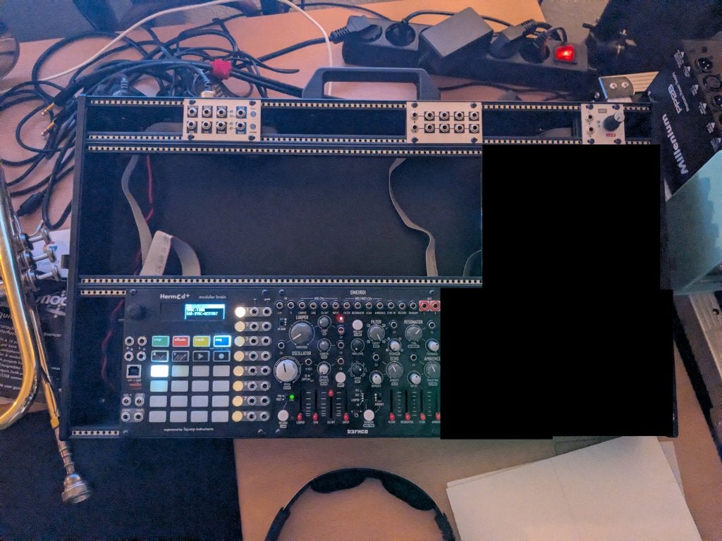 Eurorack (Hermod+, Oneiroi, Intellijel 1u / case), Ophalen of Verzenden, Zo goed als nieuw