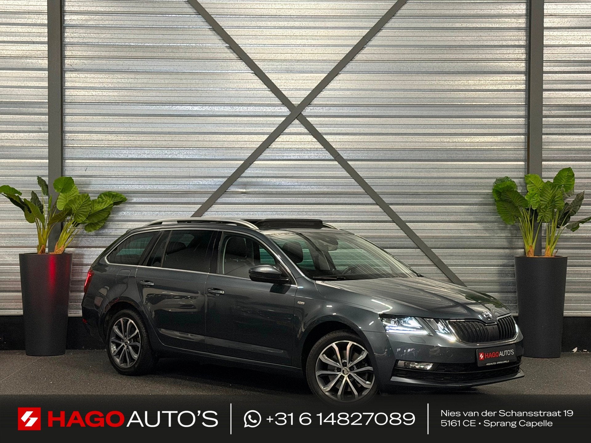 Skoda Octavia Combi 2.0 TSI Soleil VIRTUAL/PANO/LED/NAVI/KEY, Auto's, Dealer onderhouden, Stof, Gebruikt, 1984 cc