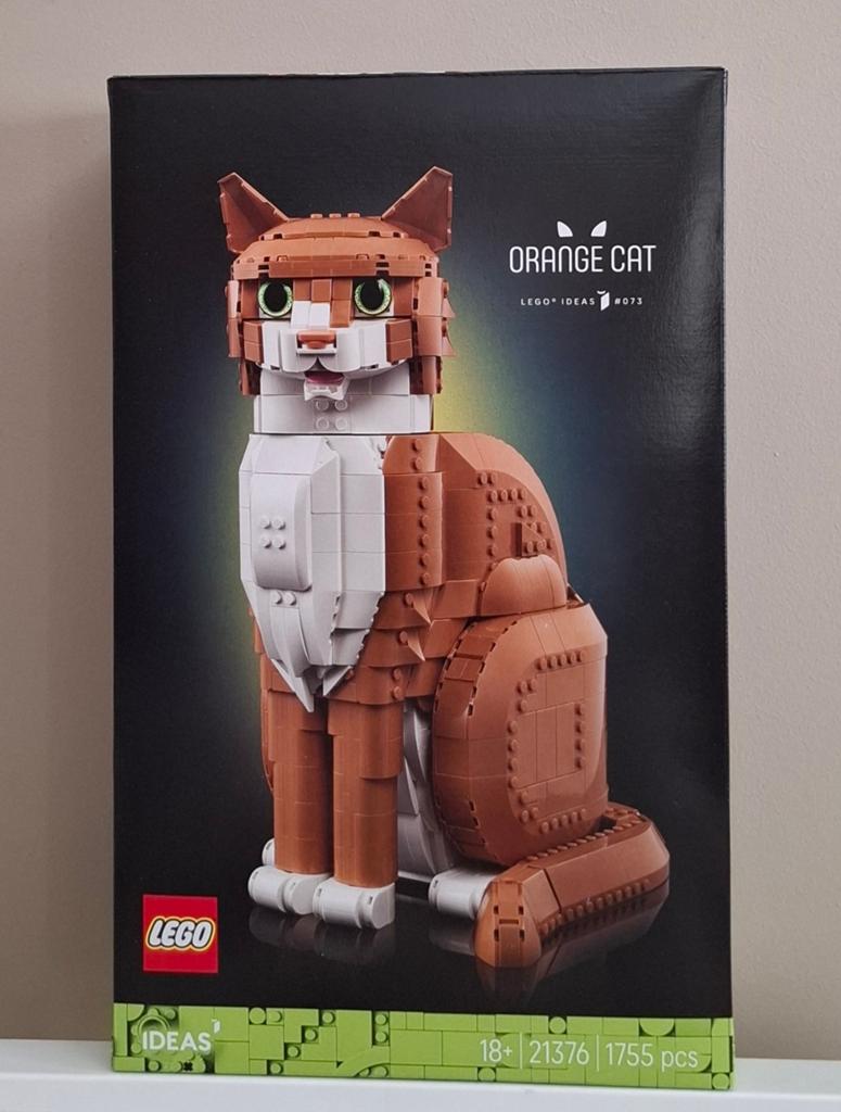 Lego 21376 oranje kat, NIEUW, Ophalen of Verzenden, Nieuw