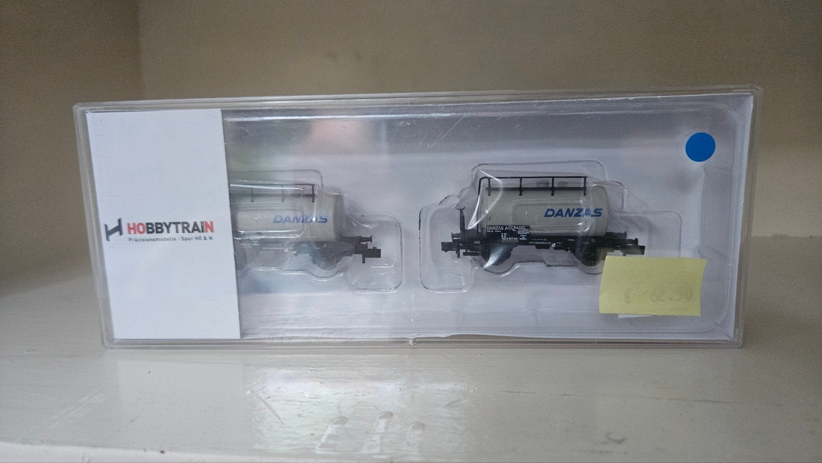 Hobbytrain H24834 2-delige Kesselwagen set DB/DANZAS, Overige merken, Gelijkstroom, Ophalen of Verzenden, Nieuw