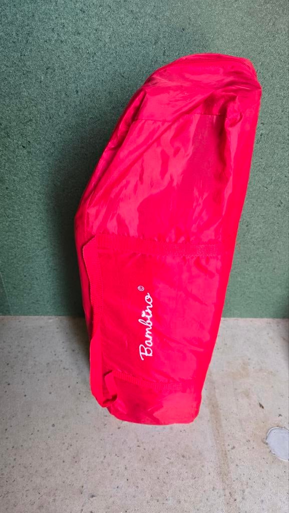 Rood Bambino reisbedje, Kinderen en Baby's, Ophalen of Verzenden