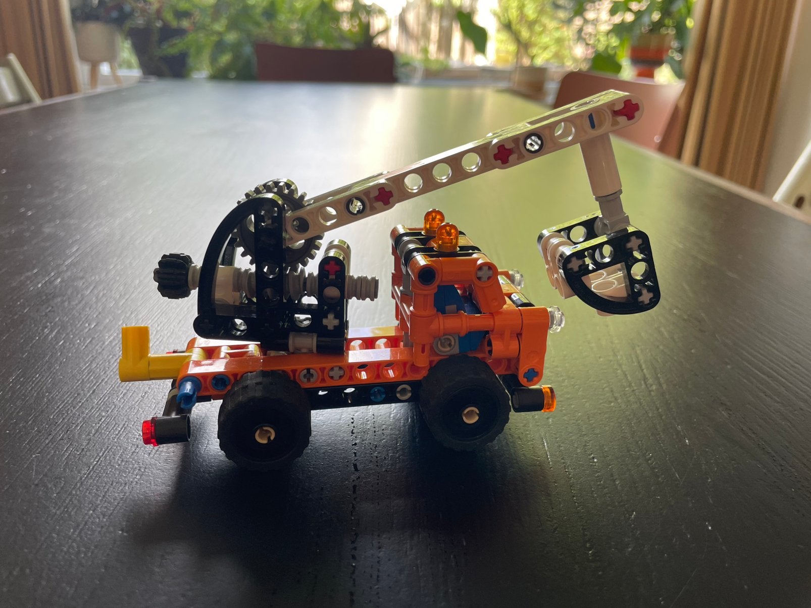 Technisch lego graafmachine compleet, Ophalen of Verzenden, Zo goed als nieuw