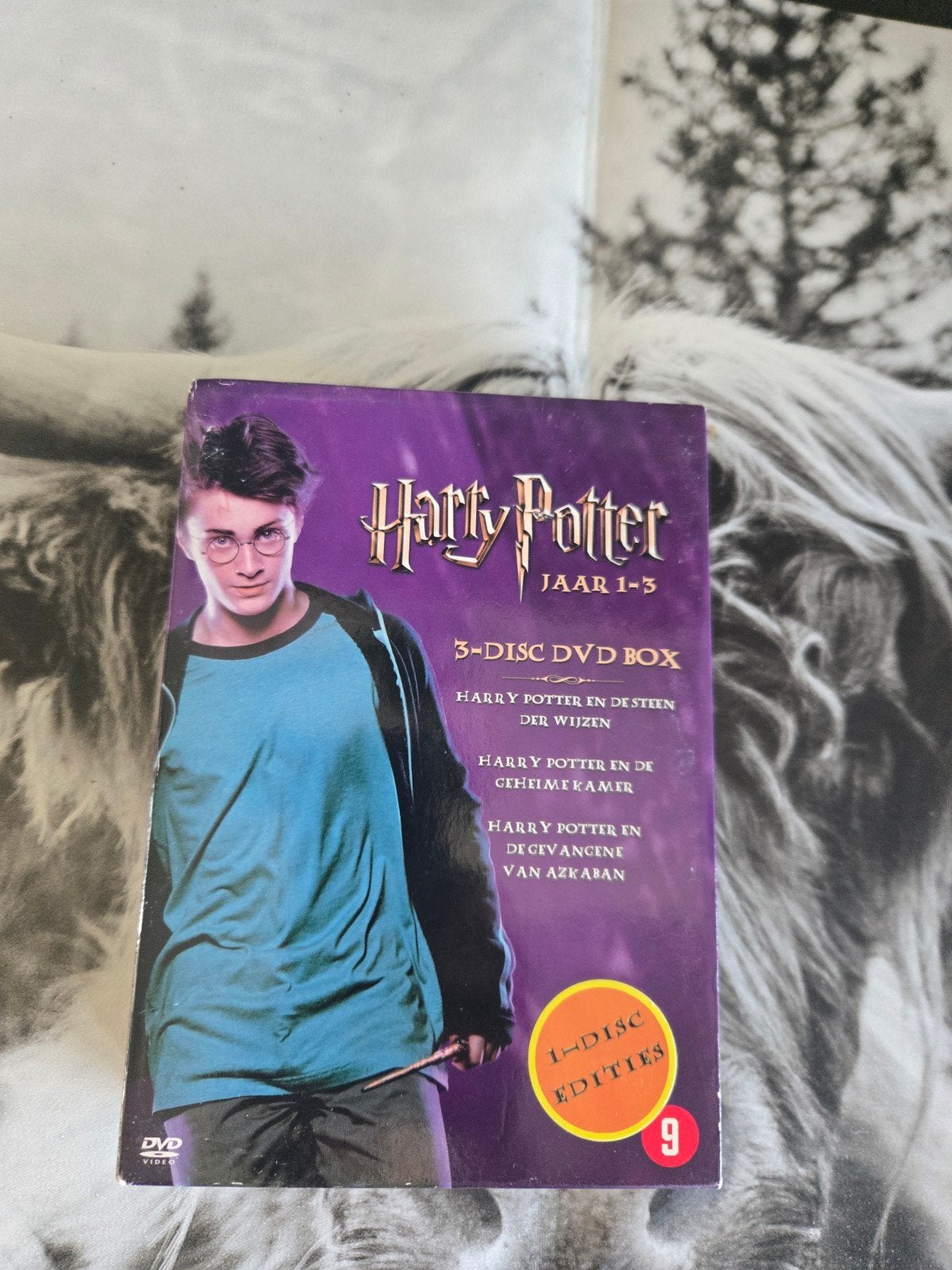 Harry Potter Jaren 1-3 DVD Box - 3-Disc Edities, Gebruikt, Alle leeftijden, Nederlands, Fantasy