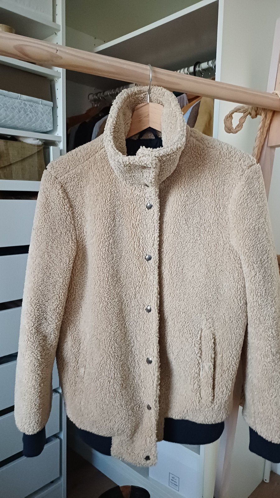 America Today Teddy Bomberjack, Kleding | Dames, Beige, Ophalen of Verzenden, Zo goed als nieuw, Maat 36 (S)