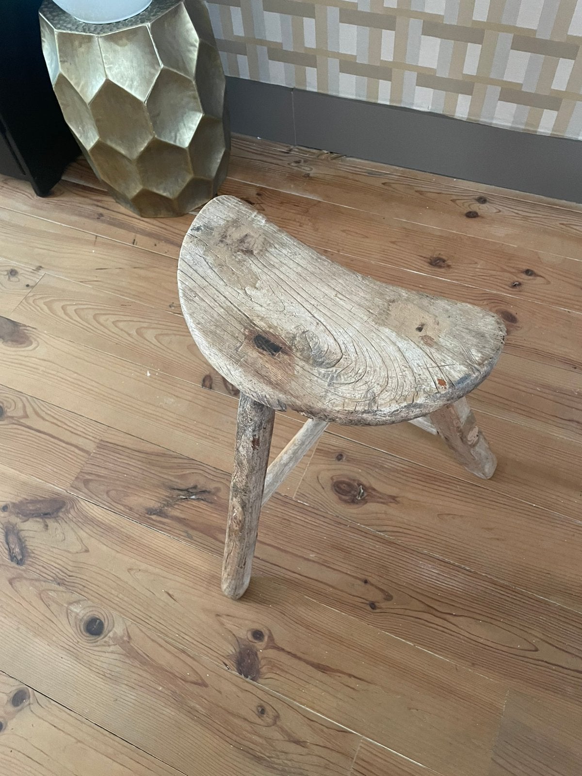 Zadelkrukje, Minder dan 55 cm, Rechthoekig, Hout, Ophalen