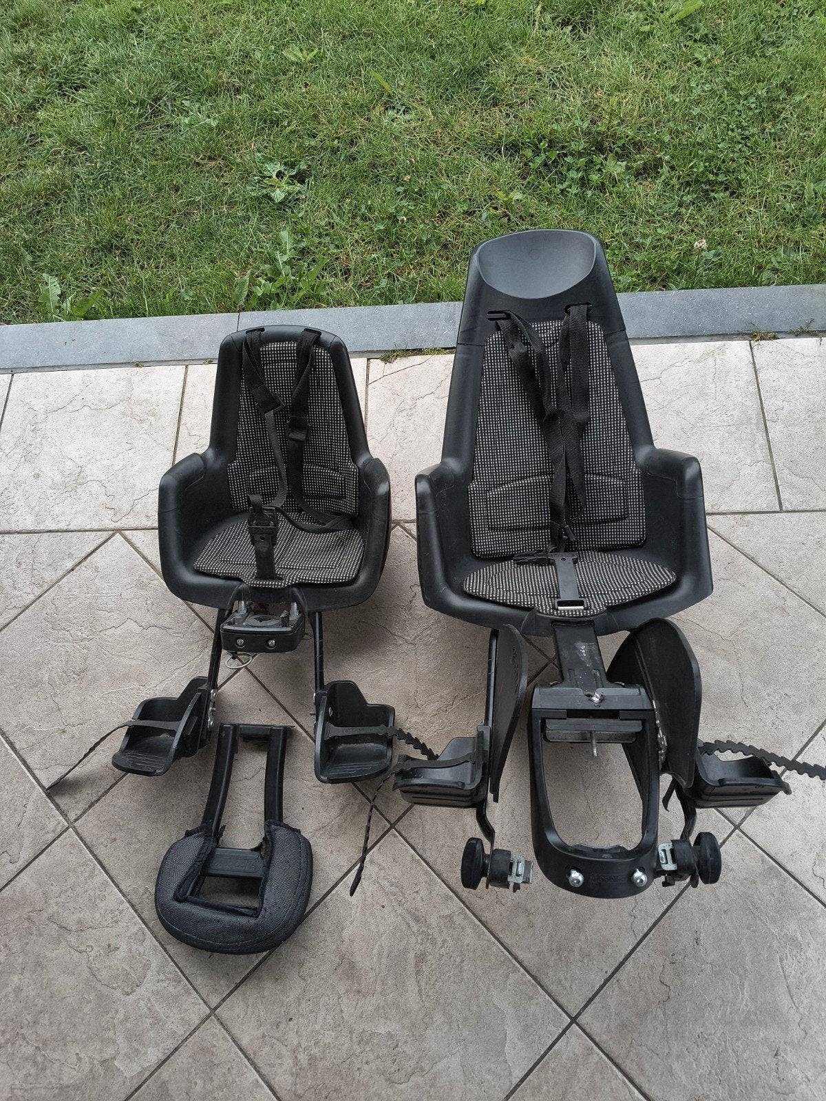 Fietszitje set bobike, Ophalen, Gebruikt