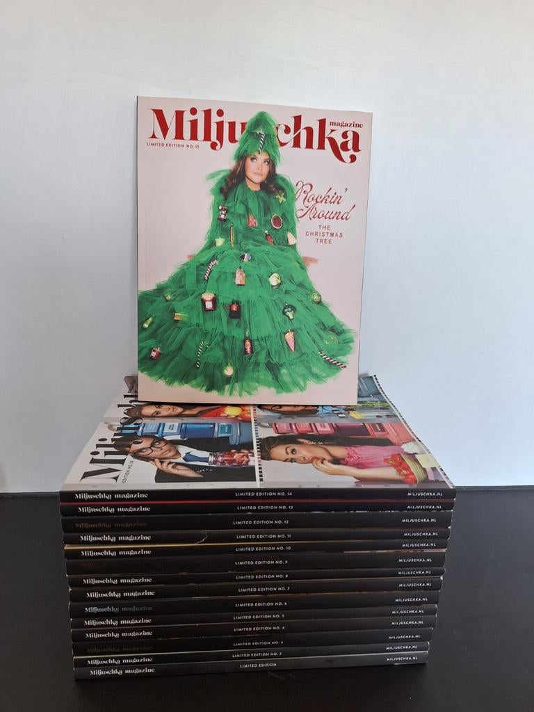Miljuschka Magazine – Limited Edition nr. 1 t/m 15, Ophalen of Verzenden, Zo goed als nieuw, Damesbladen