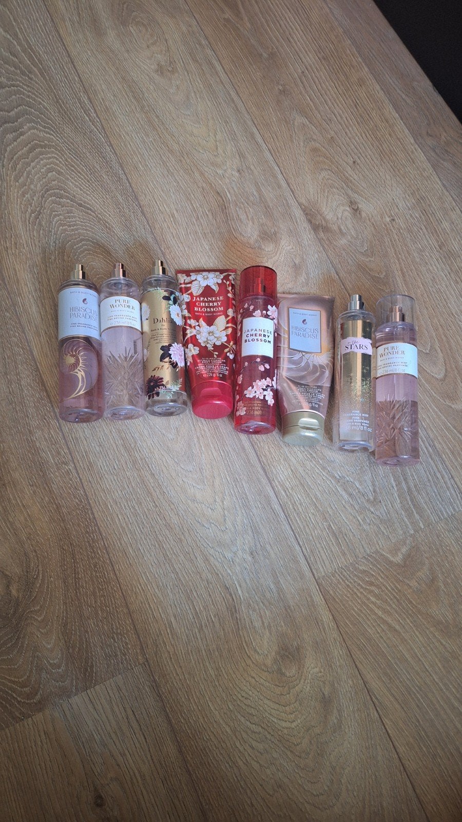 Bath & Body Works Bodymist en Bodylotion Set, Ophalen of Verzenden, Gebruikt, Bodylotion, Crème of Olie