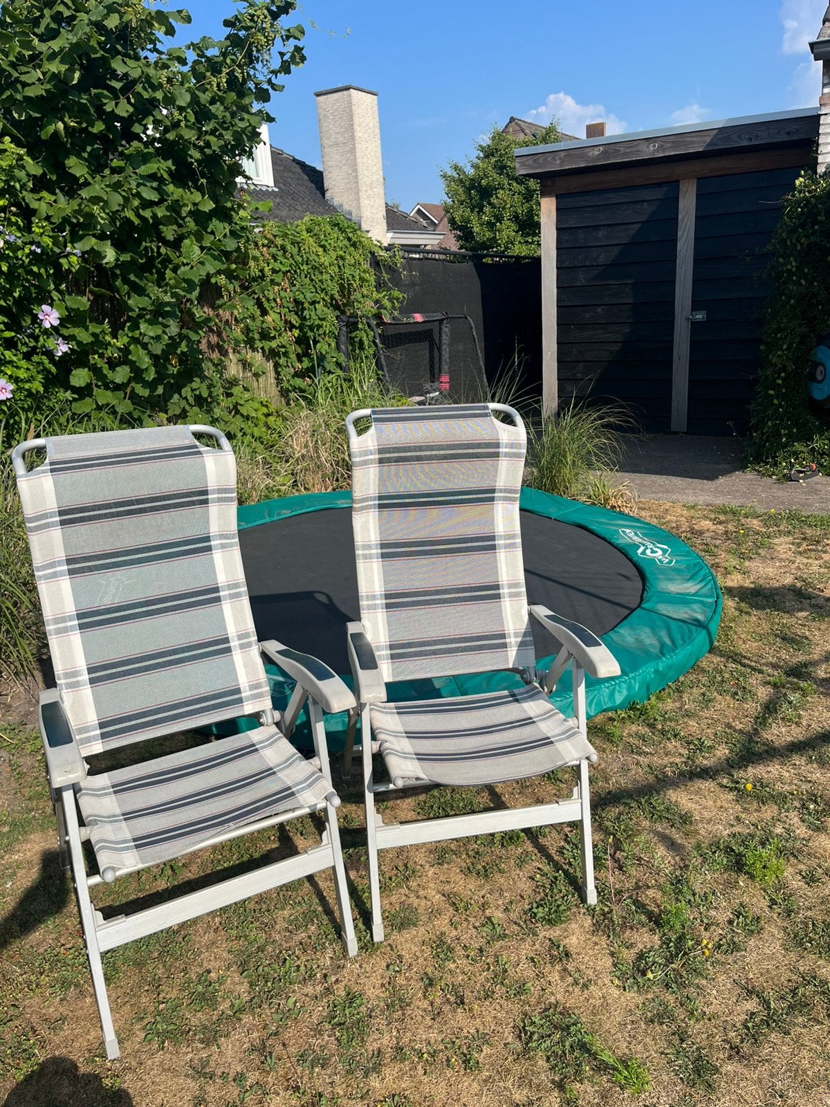 Kampeer stoelen, Caravans en Kamperen, Ophalen, Zo goed als nieuw, Campingstoel
