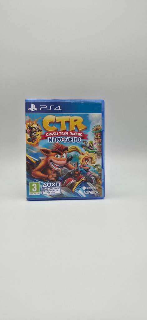Crash Team Racing Nitro-Fueled - PlayStation 4 (PS4), Support@activision.com, Racen en Vliegen, Ophalen of Verzenden, Zo goed als nieuw