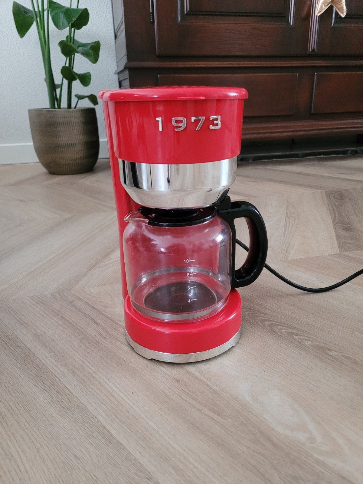 Lidl Koffiezetapparaat type Silvercrest - Zo goed als nieuw, Ophalen, Koffiemachine, Gemalen koffie, Zo goed als nieuw