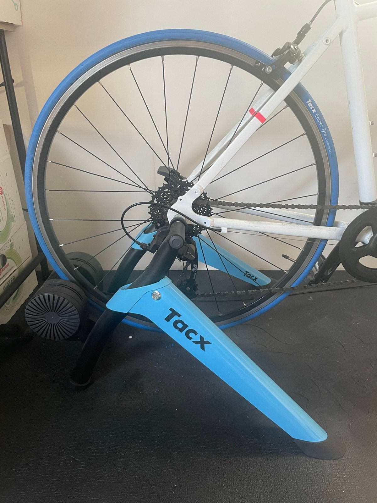 Tacx fietstrainer inclusief racefiets, Ophalen, Gebruikt, Overige merken