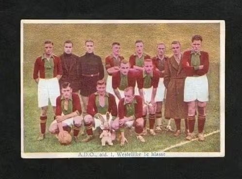 Voetbalplaatje ADO Den Haag Jaren 20/30., Ophalen of Verzenden, Zo goed als nieuw