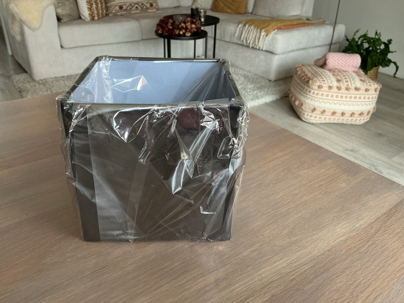 Nieuwe zwarte vierkante lampenkap, Overige typen, Zwart, Vierkant, Nieuw
