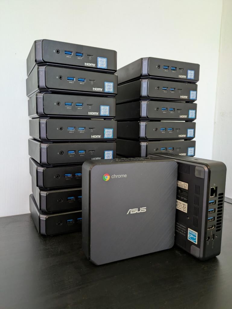 Asus Chromebox 3 Mini PC | i7 8e Gen | 16GB RAM | 128GB SSD, Computers en Software, Desktop Pc's, Ophalen of Verzenden, SSD