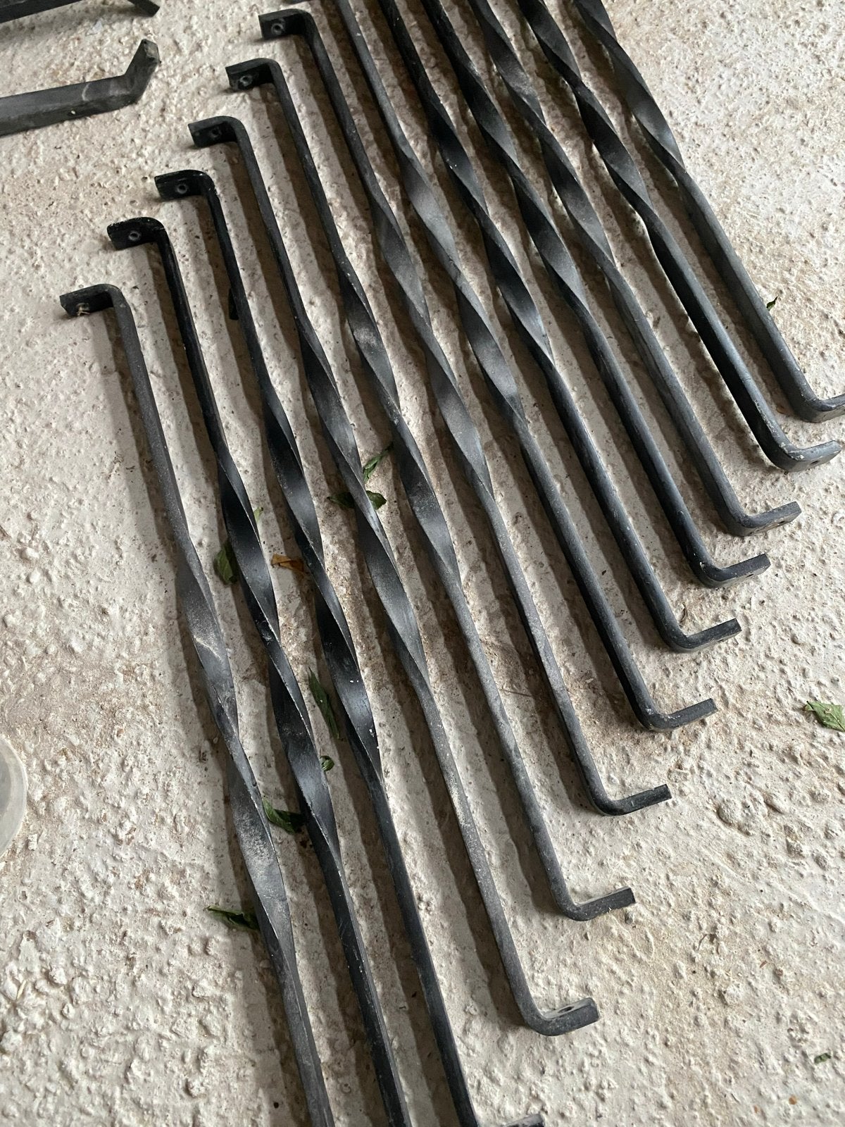 Smeedwerk ijzeren spijlen voor trap of balustrade, Ophalen of Verzenden