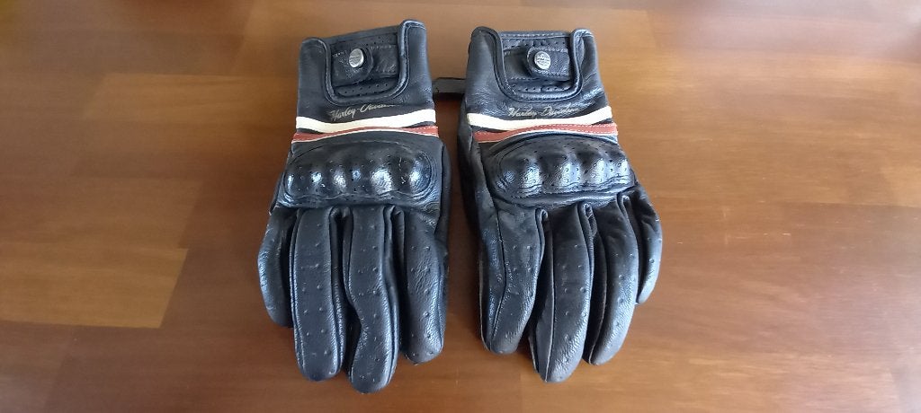 Harley Davidson zwarte motorhandschoenen mt S, Ophalen of Verzenden, Tweedehands, Handschoenen, Harley-Davidson