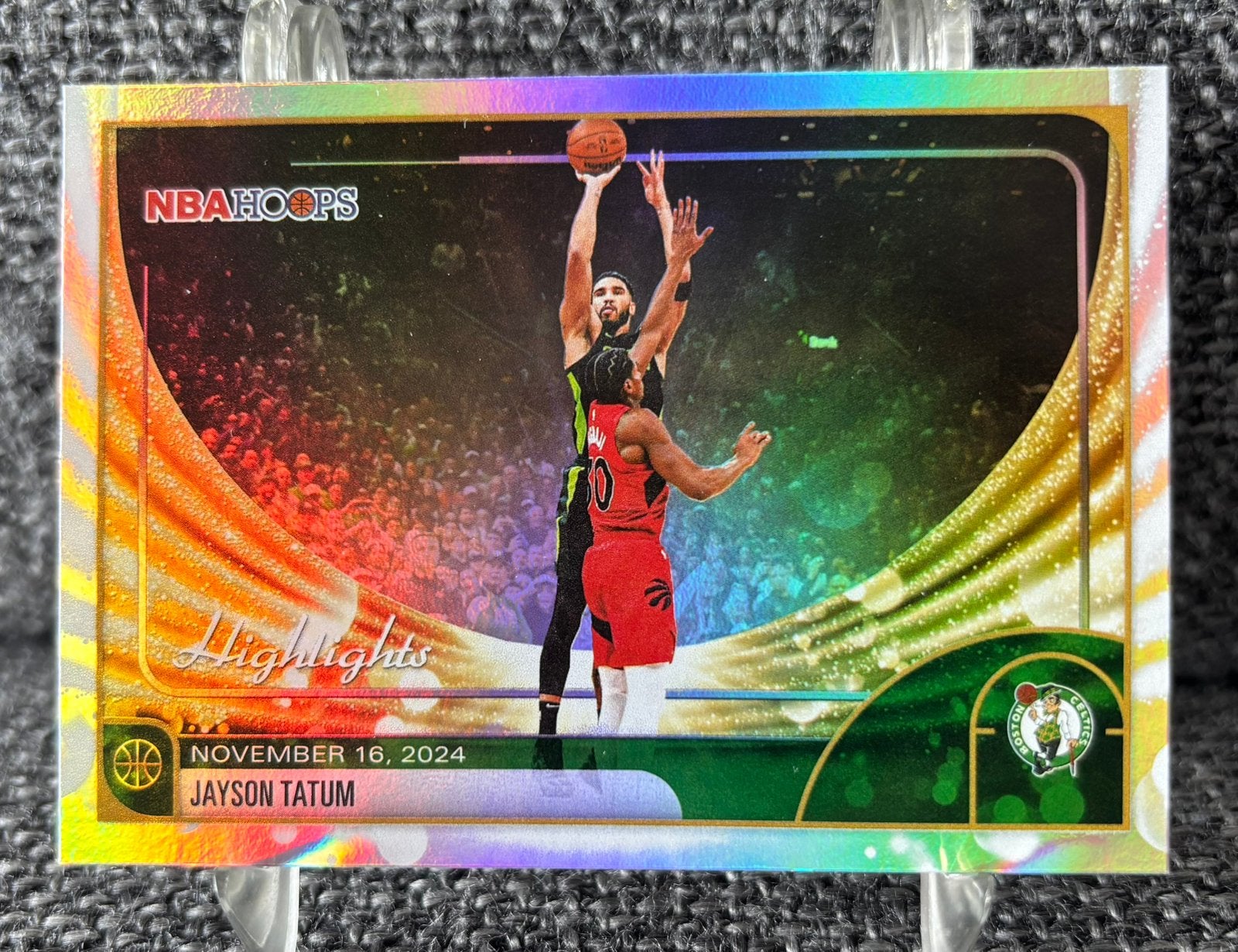 Jayson Tatum Boston Celtics Topps NBA Hoops basketball card, Ophalen of Verzenden, Zo goed als nieuw, Plaatje
