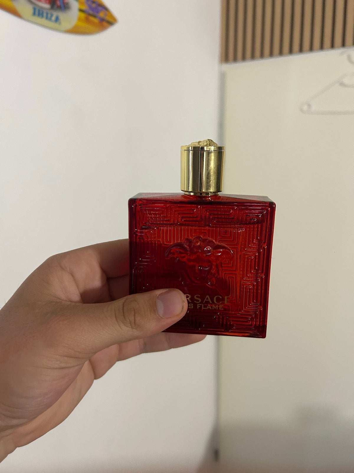 Versace Eros Flame 100 ml - Originele Eau de Parfum, Ophalen of Verzenden, Gebruikt