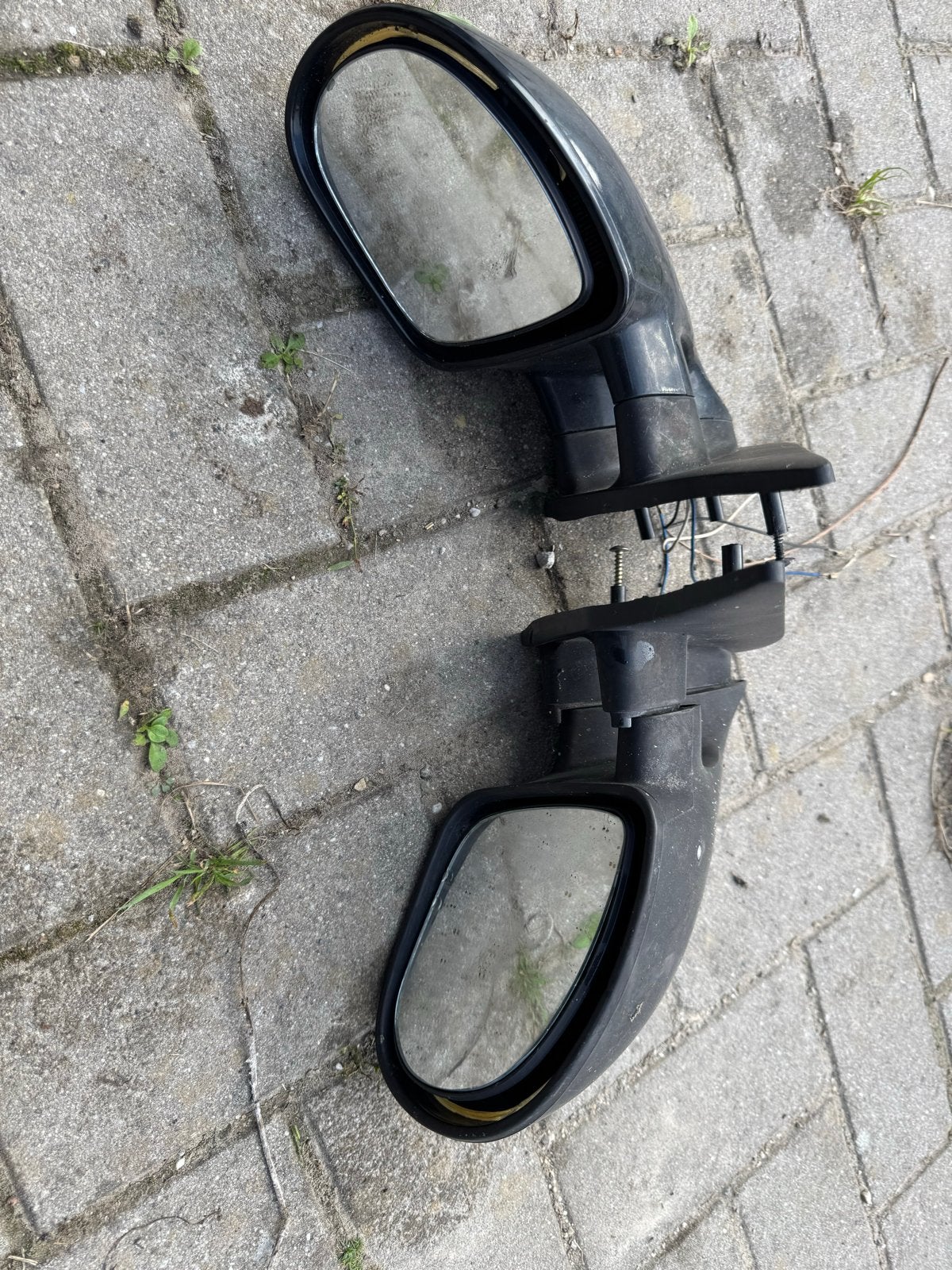 Buitenspiegels met knipperlichten - Universeel, Ophalen