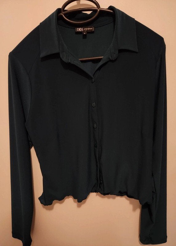 blouse vest, kleur groen, merk didi, Kleding | Dames, Maat 38/40 (M), Didi, Ophalen of Verzenden, Zo goed als nieuw