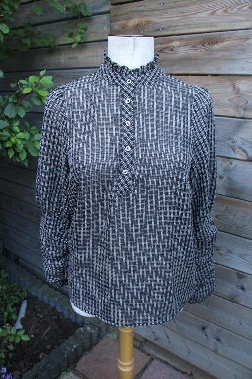 Tuniek zwart/ bruin Co Couture mt S transp Vaste prijs, Zwart, Co Couture, Ophalen of Verzenden, Zo goed als nieuw