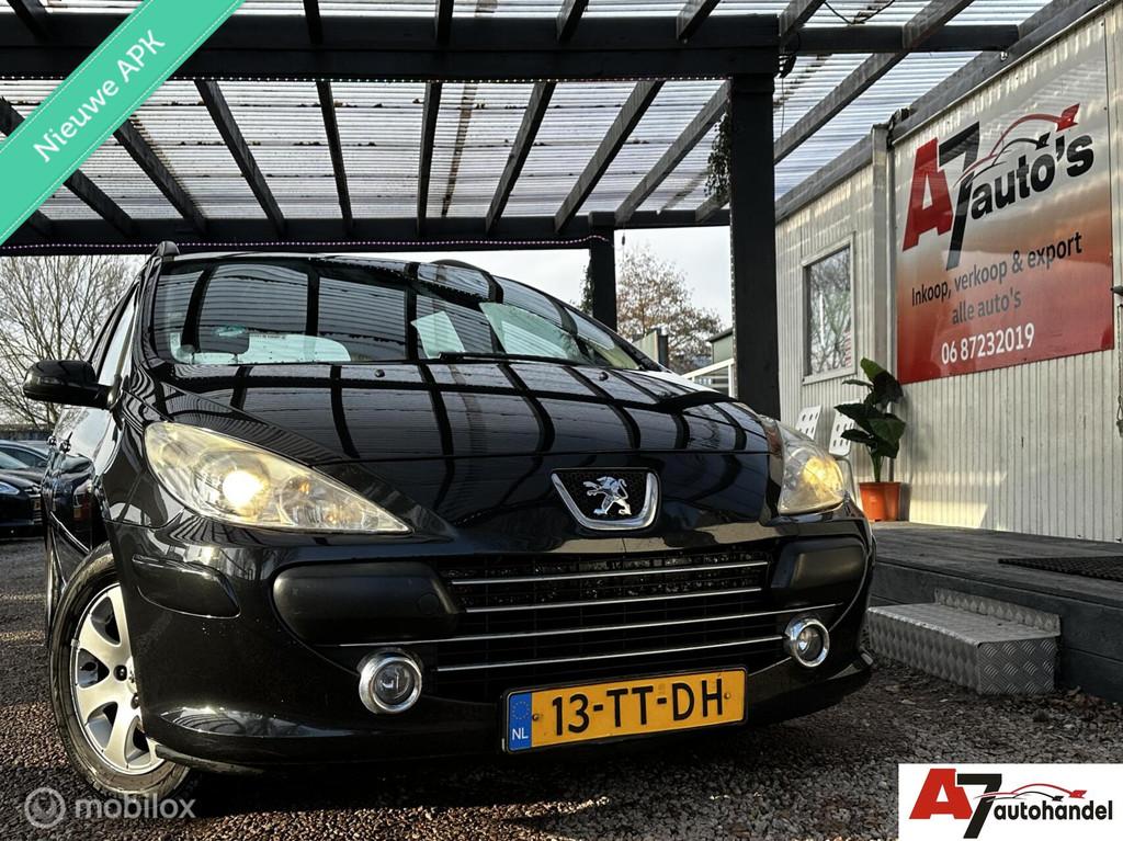 Peugeot 307 Break 1.6-16V XS Nieuwe APK.., Auto's, Gebruikt, 4 cilinders, Zwart, Handgeschakeld