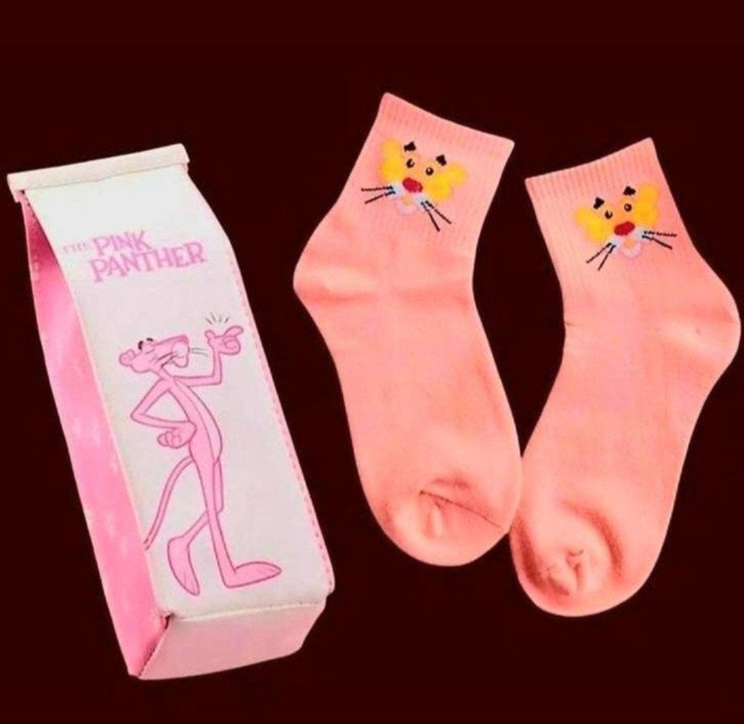 PINK PANTHER SOKKEN + ETUI PINK PANTHER, Ophalen of Verzenden, Nieuw