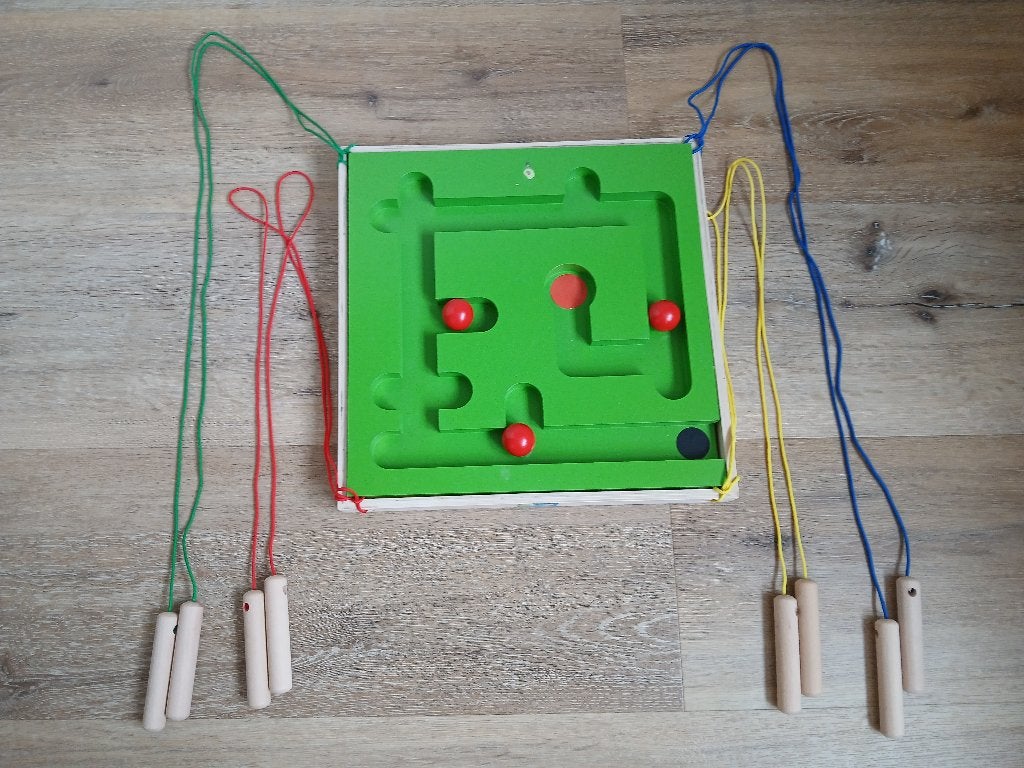 Coördinatiespel BS Toys educatief, Ophalen of Verzenden, Zo goed als nieuw, Ontdekken