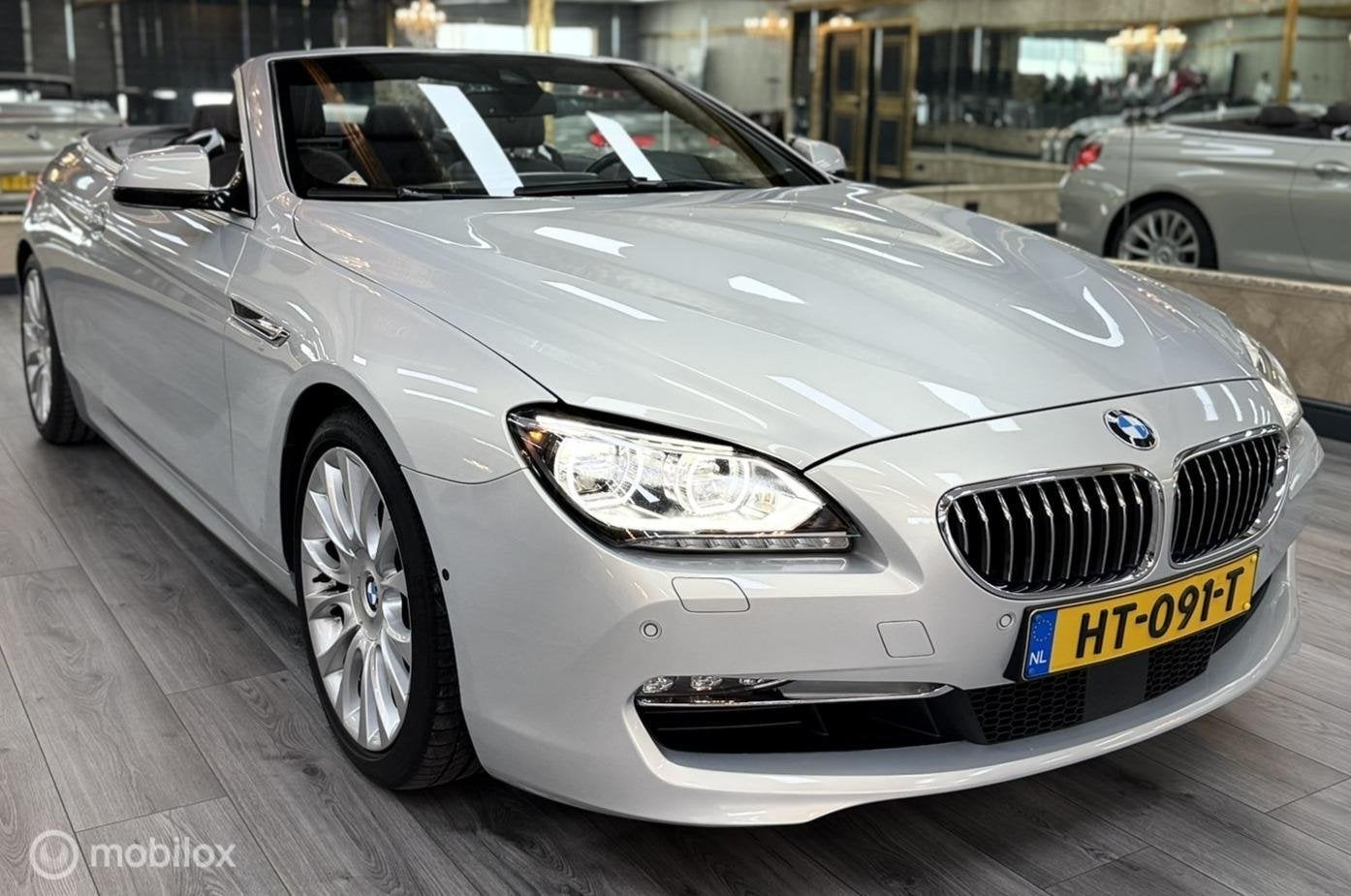 BMW 6-serie Cabrio 640i, Auto's, Achterwielaandrijving, Gebruikt, Euro 6, Cabriolet