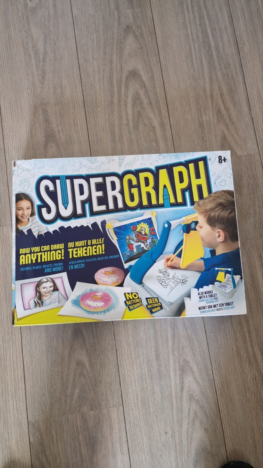 Supergraph Tekenset - Leer Tekenen met Gemak, Ophalen of Verzenden, Zo goed als nieuw, Overige typen