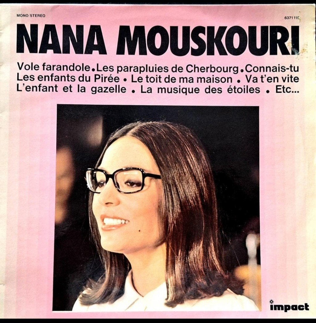 LP  NANA MOUSKOURI - Impact Serie Vol.1, Ophalen of Verzenden, Gebruikt, 12 inch