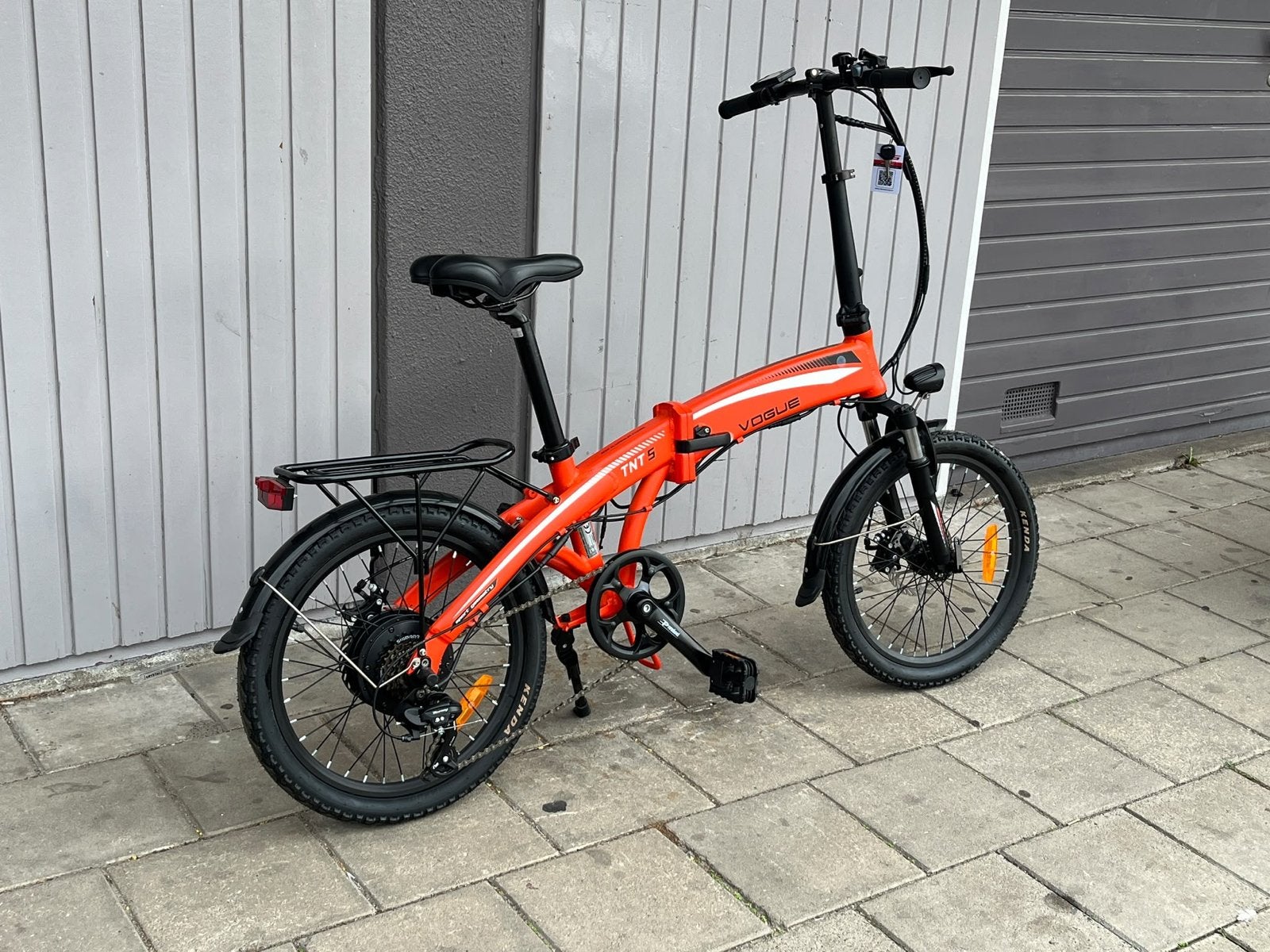 Vogue TNT 5 Opvouwbare E-Bike - Nieuwstaat, Zo goed als nieuw, Minder dan 47 cm, 30 tot 50 km per accu, Ophalen