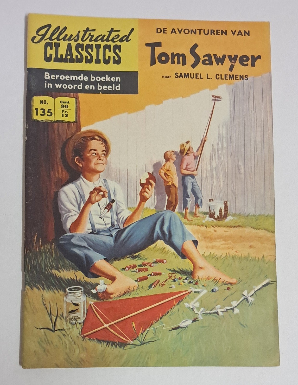 Illustrated Classics 135 Tom Sawyer., Boeken, Eén stripboek, Ophalen of Verzenden, Zo goed als nieuw