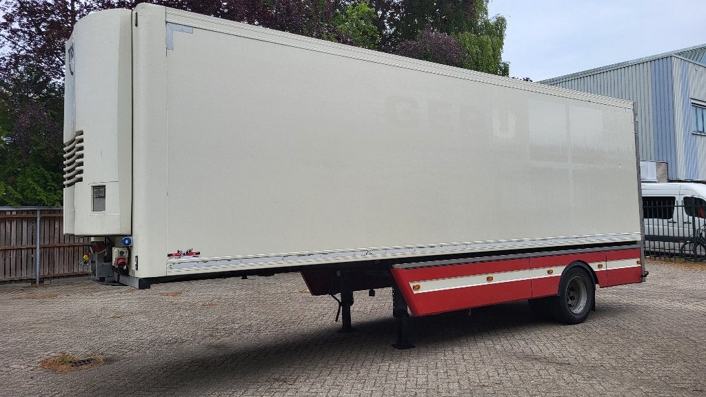 Koel/vries citytrailer  1-as gestuurd, Ophalen, Gebruikt