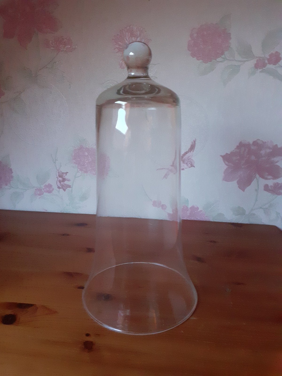 Glazen stolp., Ophalen