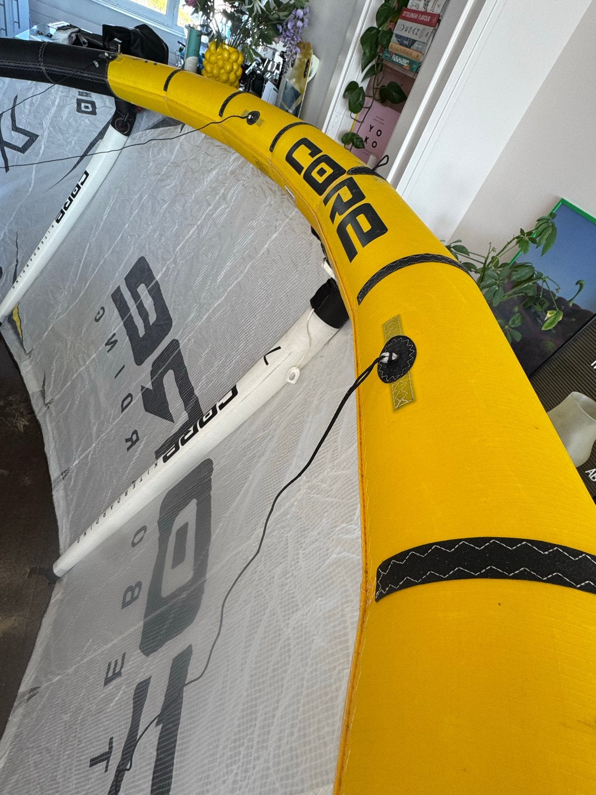 Core XR4 kite (10m) incl. pomp - Goede staat, Watersport en Boten, Kitesurfen, Geen board, Ophalen, Gebruikt, 10 m²