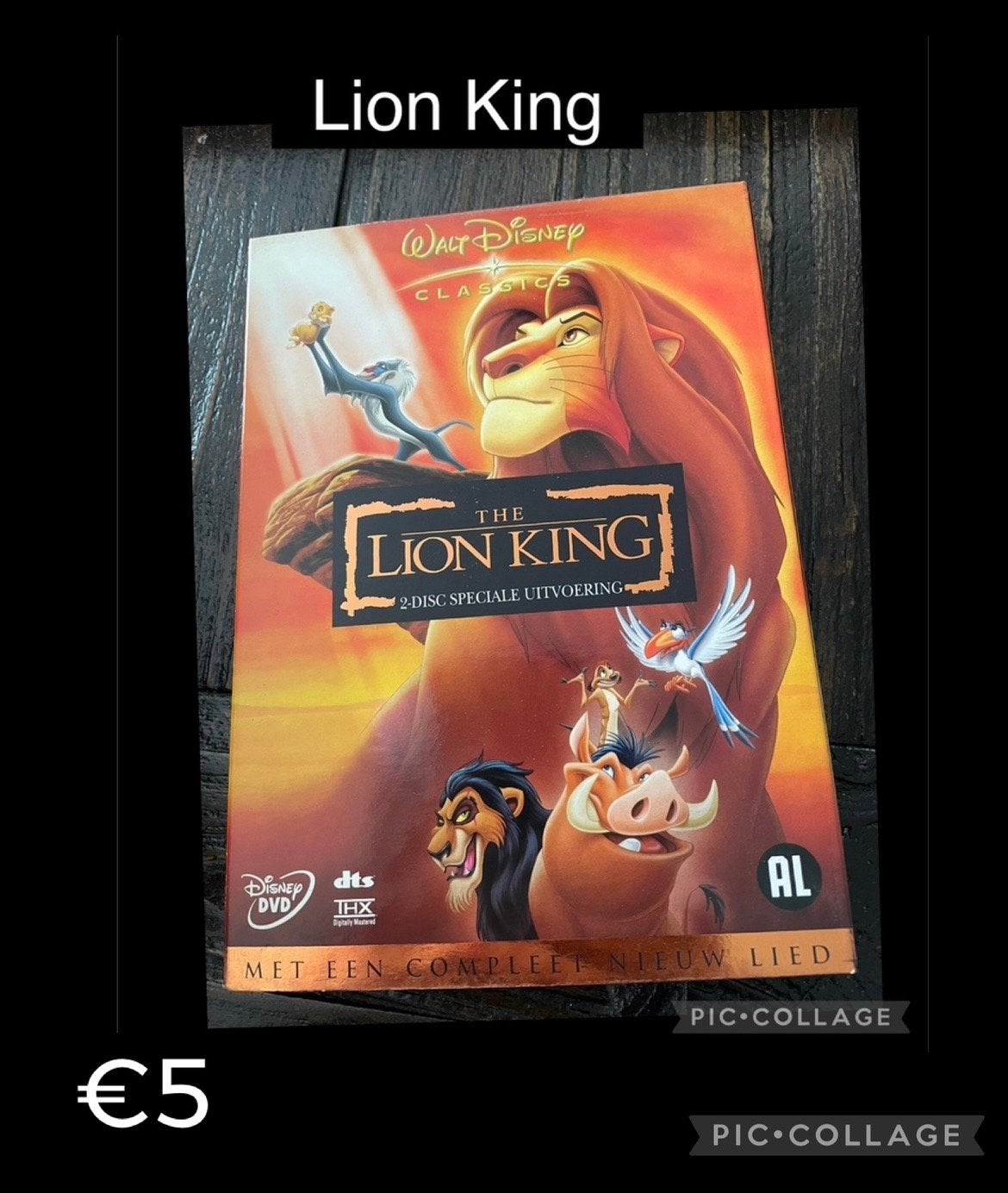 Lion King DVD - 2-disc speciale uitvoering, Avontuur, Gebruikt, Alle leeftijden, Boxset